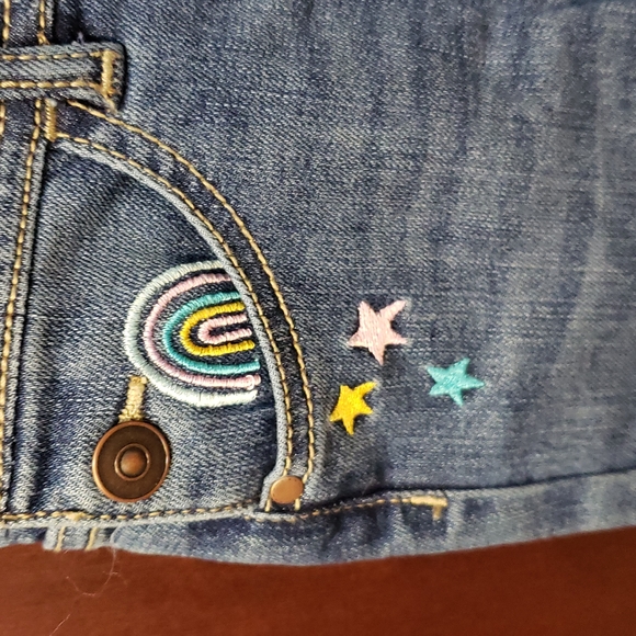 NWT Girl's 2T Jean Overalls - Picture 3 of 6